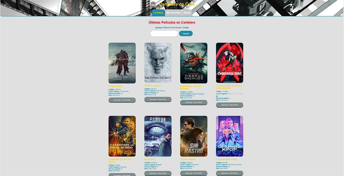 Portada de Cine APP
